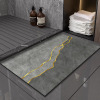 浴室防滑地垫软硅藻泥洗手间，门口防滑门垫，吸水速干卫生间脚垫