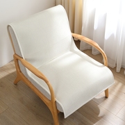 北欧简约现代单人沙发垫沙发椅子盖布冬季防滑靠背巾套罩四季通用