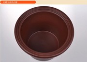 方圆快速电炖锅2.53.54.55.5l快速煲褐棕，紫砂陶瓷备用内胆盖子