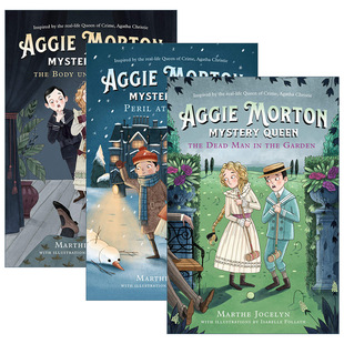 英文原版 Aggie Morton  Mystery Queen 谜案女王系列3册 儿童侦探推理小说 Marthe Jocelyn 英文版 进口英语原版书籍