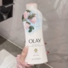 保税直发美版olay烟酰胺白草莓(白草莓)薄荷椰子油海盐牛油果沐浴露650ml