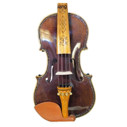 斯式风格  宋牌小提琴  专业演奏  镶嵌艺术小提琴 4/4 #8096