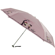 彩虹屋洋伞黑胶超强防紫外线，超轻便携太阳伞遮阳伞防晒降温伞