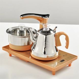 家用电磁炉玻璃茶具全自动上水电热烧水茶炉茶道抽水茶壶