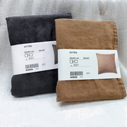 IKEA宜家 迪格 垫套靠垫套客厅沙发抱枕套 65x65cm方形 纯亚麻