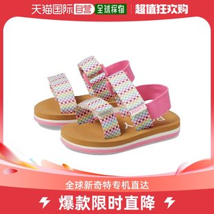 香港直邮潮奢 Roxy 女童TW 罗马风凉鞋(儿童)童鞋