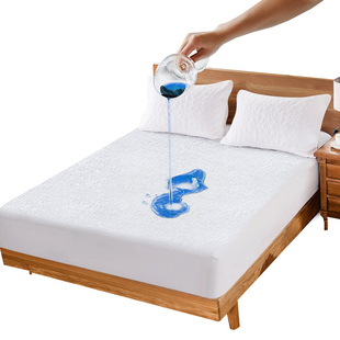 纯棉床笠单件床罩全包，床隔尿透气席梦思床垫保护套