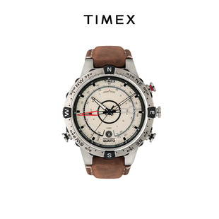 timex天美时远征航海家系列，手表户外运动夜光，多功能石英男t2n721