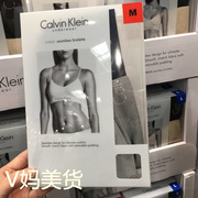 美国直邮 Calvin Klein CK女士内衣透气亲肤无痕光滑运动文胸2件