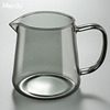 公道杯耐热玻璃透明泡茶过滤功夫茶具配件日式茶海分茶器茶漏套装