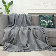 布艺全棉沙发垫坐沙发巾，防滑四季通用现代简约纯棉套北欧