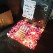 母亲节成品创意满天星花束礼盒diy材料包送男友情人节生日礼物