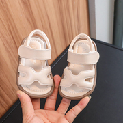 宝宝软底婴幼儿学步鞋，女童夏季时尚凉鞋男童防滑沙滩鞋，1一3岁