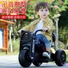 摩托车儿童电动三轮车男女孩宝宝电瓶车小孩充电遥控玩具车可坐人