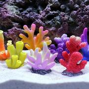 水族箱造景仿真迷你海胆海葵，珊瑚鱼缸装饰用品海水缸海星树脂摆件