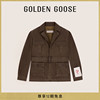 Golden Goose 男装 Golden Collection 复古军绿色长袖夹克外套