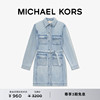 MICHAEL KORS 女士牛仔衬衫领连衣裙 含牛仔腰带