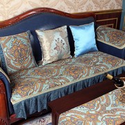 高档欧式沙发垫防滑美式轻奢贵妃四季客厅加厚真皮套罩布艺可1028