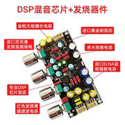 AMP 发烧卡拉OK混响板麦克话筒K歌唱歌前级效果器板DSP混音防啸叫