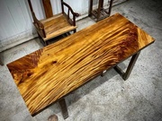 南美胡桃木实木大板茶桌170x70x6