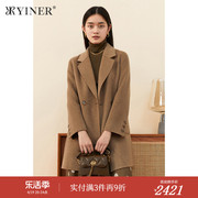 1996系列YINER音儿女装冬季羊毛呢短外套