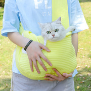 猫包便携外出宠物背包小猫咪外出斜挎包单肩带大容量小型犬帆布包