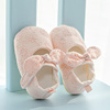 春秋婴儿学步单鞋0-1岁软底防滑女宝宝公主鞋3-6-12个月透气鞋子