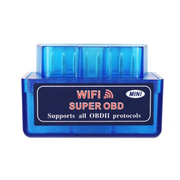 Super MINI ELM327 V1.5 OBD2 WIFI OBD汽车故障检测仪3色可选