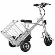 折叠电动车自行车超轻便携小型老年人双人，残疾人三轮代步车锂电