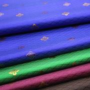 旗袍童装蒙古袍藏袍舞台影视，服装面料装饰手工，提花织锦缎丝绸布料