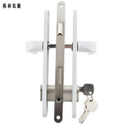 春光塑钢门锁8m525塑钢，平开门锁对穿双面执手锁把手门锁塑钢