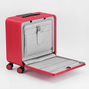 高档铝镁合金拉杆箱14寸登机箱16寸i电脑，旅行箱17寸金属行李箱