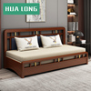 折叠沙发床客厅多功能两用实木小户型布艺沙发床可折叠双人网红款