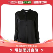 香港直邮潮奢vince女士黑色长袖罩衫