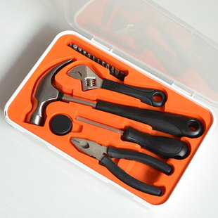 宜家工具箱国内费克沙，工具组合17件套装家用多功能，锤子螺丝