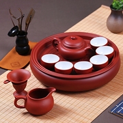 紫砂茶盘茶具套装大号茶壶茶杯陶瓷家用客厅办公整套功夫泡茶