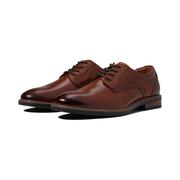 Nunn Bush 全球购休闲皮鞋男款经典褐色变色款休闲系带带跟鞋