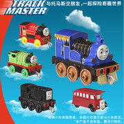 费雪托马斯合金小火车模型大师，系列惯性可连接火车轨道男孩玩具
