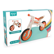 铭塔踏步自行车木质平衡车儿童学步滑翔溜溜车男女孩脚踏滑行玩具