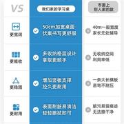 儿童书桌书架书柜一体，桌子小学生卧室，写字学习桌椅组合家用电脑桌