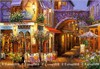 印花纯棉dmc十字绣餐厅玄关，北欧现代简约轻奢风景普罗旺斯的夜晚