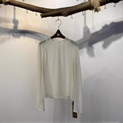 水墨生香三季可穿微透新中国风设计师女装长袖上衣t82252-b