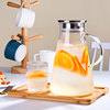 玻璃水壶耐高温家用客厅冷水壶水杯套装北欧创意大容量茶壶凉水壶