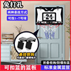 室内篮球框挂式投篮球框免打孔家用篮球架儿童篮筐户外可移动篮板