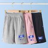 华夫格儿童运动裤，夏季薄款男童女童短裤外穿洋气，2023夏装大童