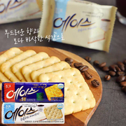 海太ACE薄脆苏打咸味芝士饼干121g 低糖低脂营养早餐韩国休闲零食