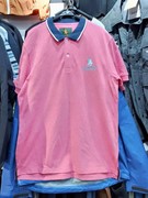 男士翻领短袖T恤半袖polo衫西瓜红颜色外贸原单polo俱乐部