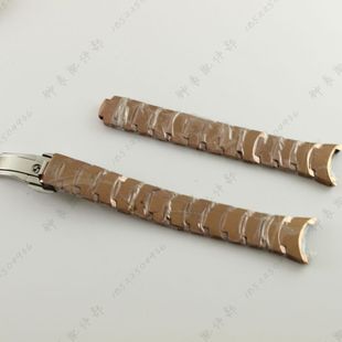 gulang钨钢手表带头节尾节古浪72083L玫瑰金女表带节表节配件
