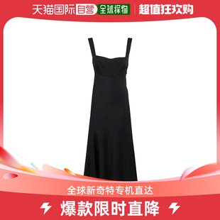 香港直邮Victoria Beckham 喇叭型长款连衣裙 DRMID6060