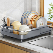 帅仕碗架沥水架厨房置物架家用放碗筷碗盘沥水篮多功能碗碟收纳架
